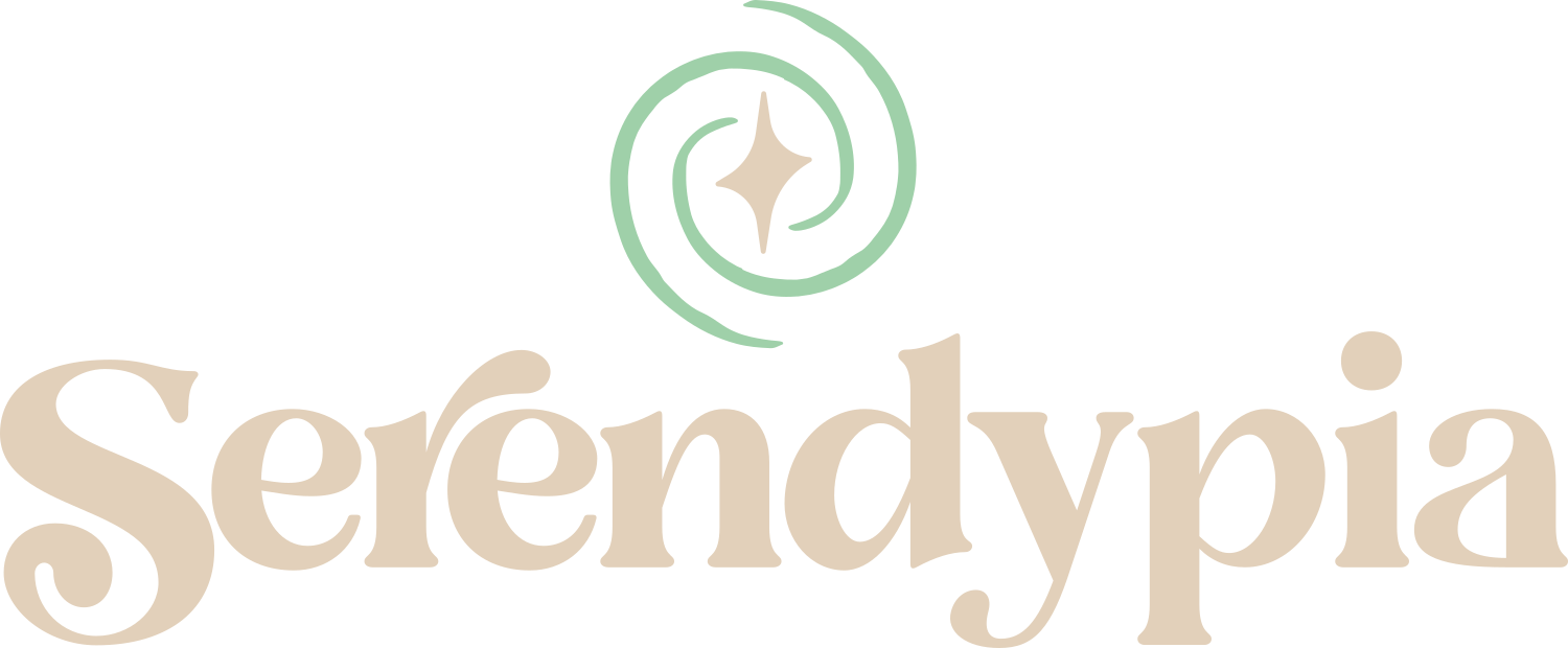Logo oficial de Serendypia sobre fondo transparente